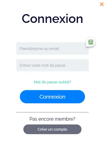 Connexion des membres du Lucky31 Casino