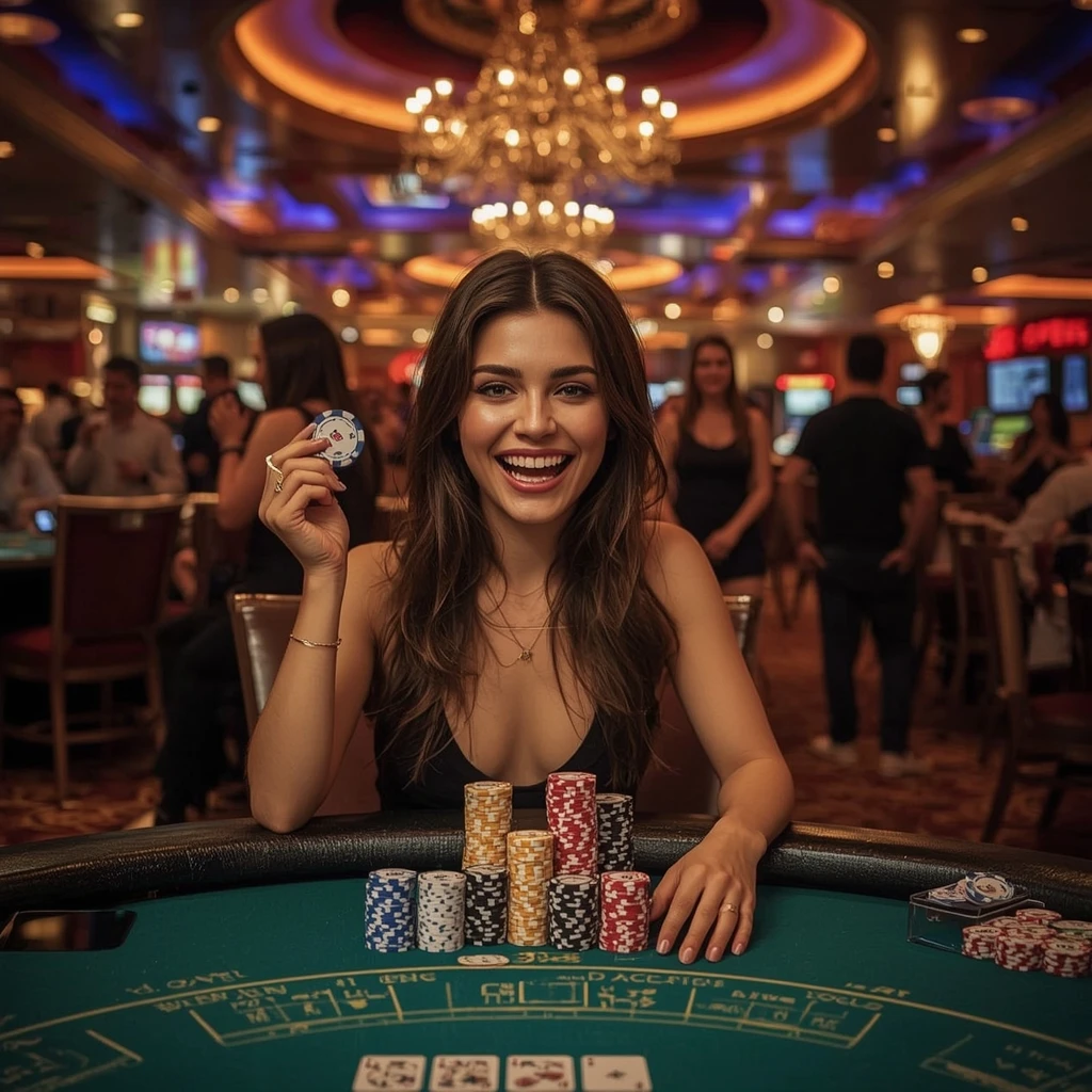 bonus dans les mains de l'homme au casino Lucky31 Casino